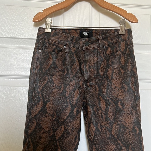 PAIGE Hoxton Ultra Skinny Coated Denim - Picture 4 of 7